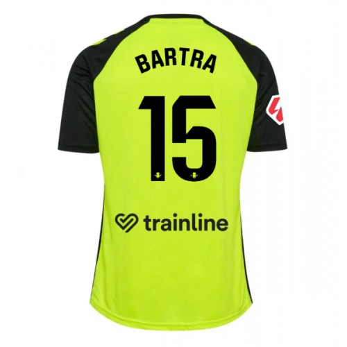 Fotbalové Dres Real Betis Marc Bartra #15 Venkovní 2024-25 Krátký Rukáv